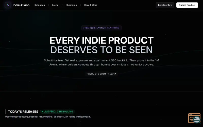 Screenshot of Indie Clash