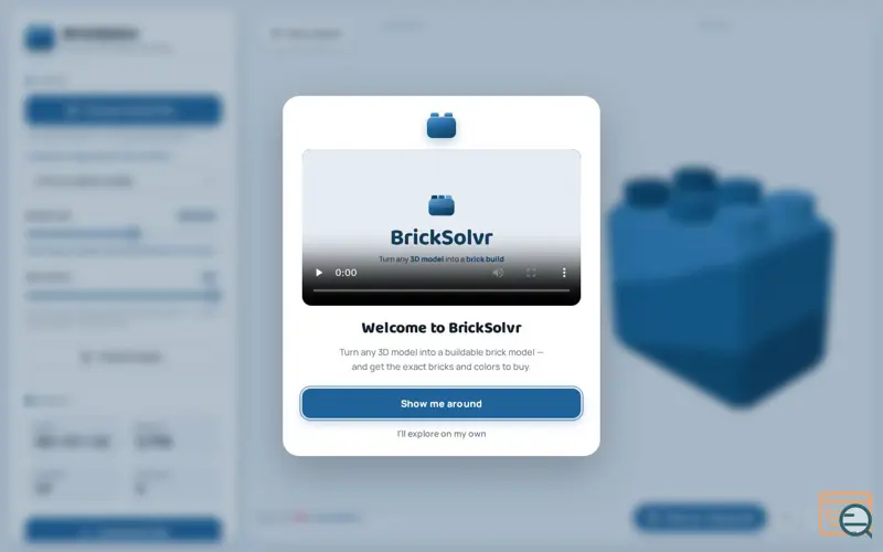 Screenshot of BrickSolvr