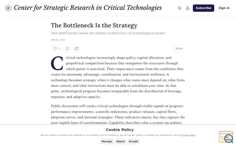 Screenshot of Csrct