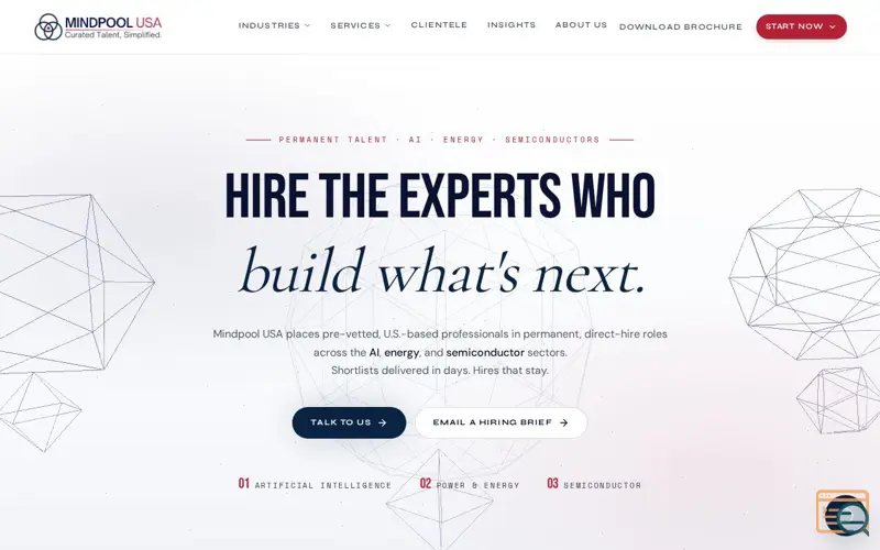 Screenshot of Mindpool USA