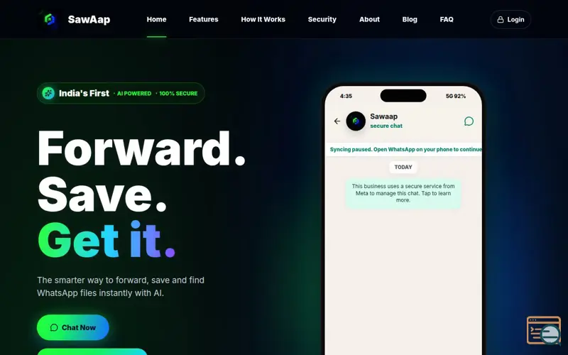 Screenshot of Sawaap