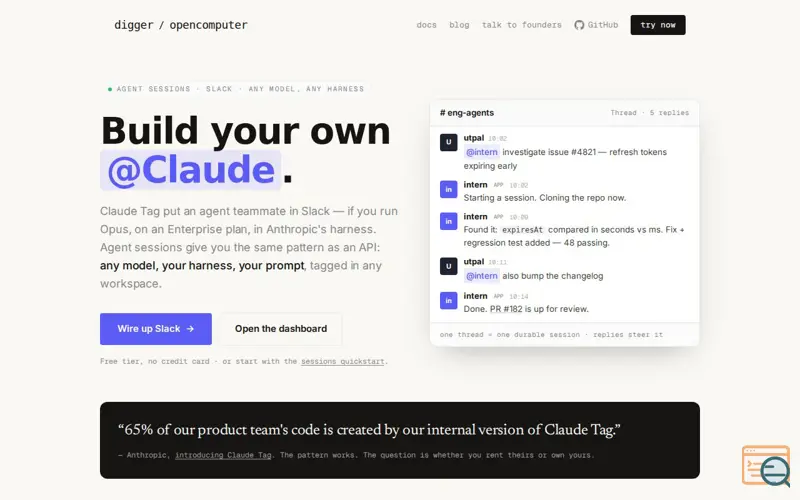 Screenshot of BYOTag