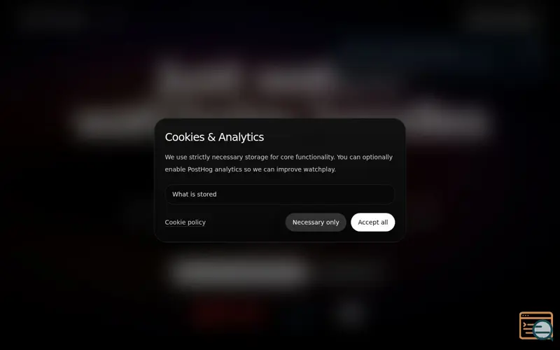 Screenshot of watchplay scrobbler