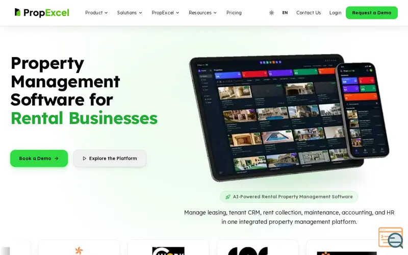 Screenshot of Property Management Software 