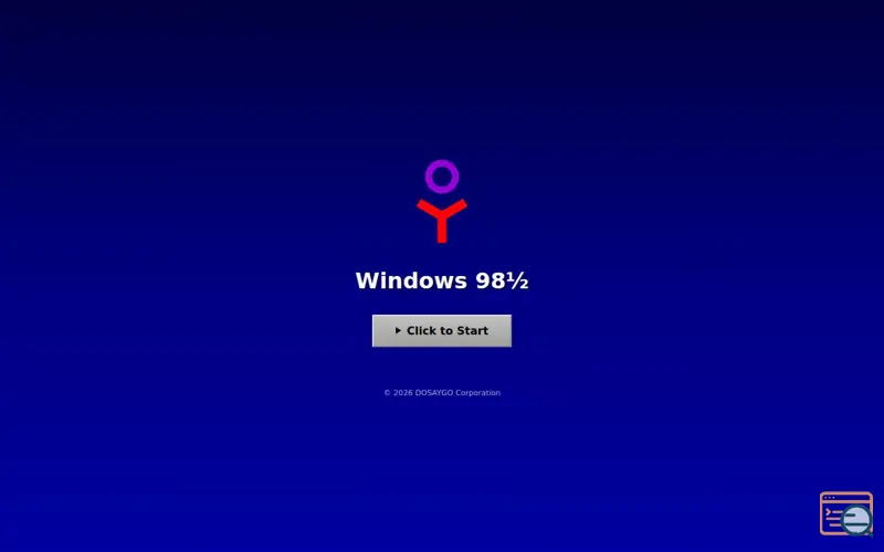 Screenshot of Windows 98½
