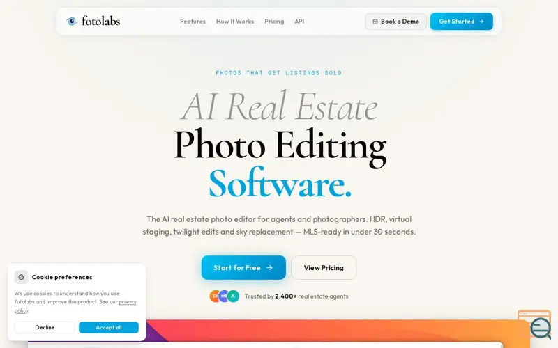 Screenshot of fotolabs