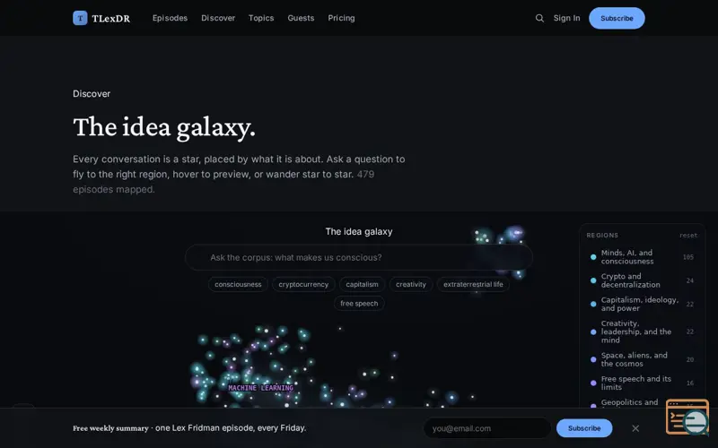 Screenshot of Tlexdr