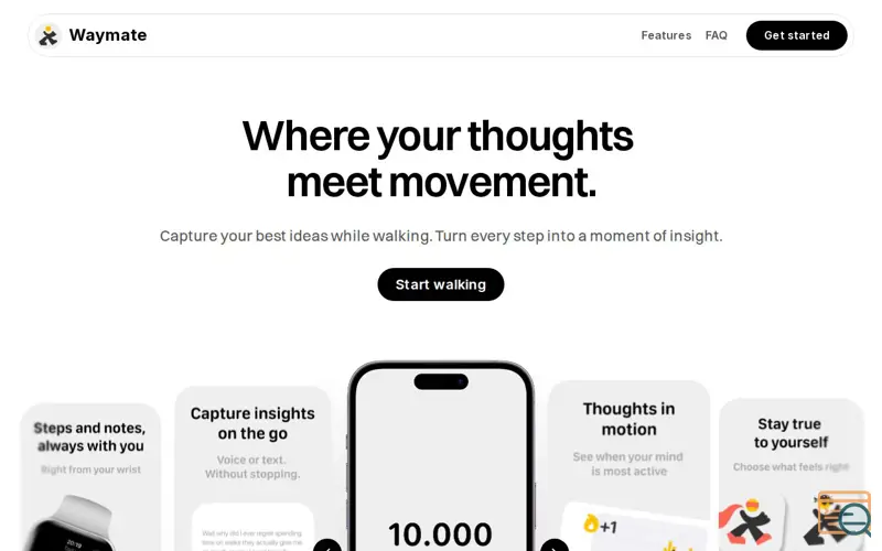 Screenshot of Waymate