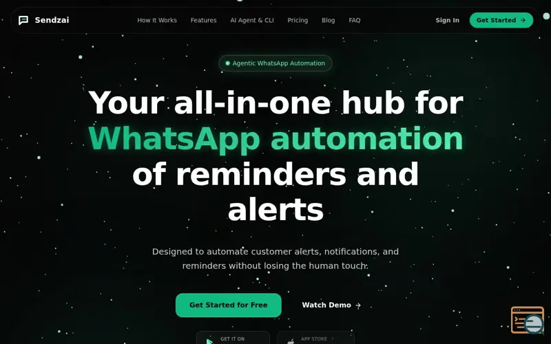 Screenshot of Sendzai