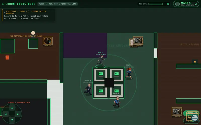 Screenshot of Severance