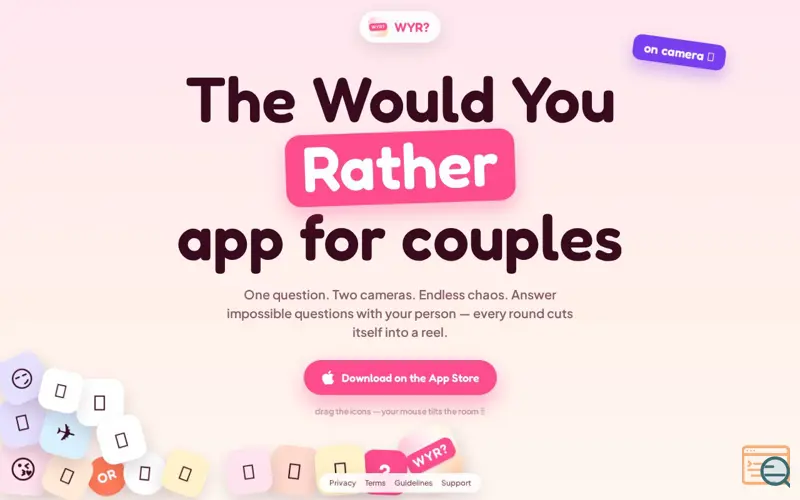 Screenshot of Would You Rather?