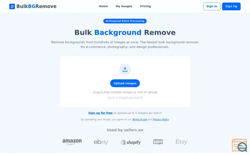 Screenshot of BulkBgRemove