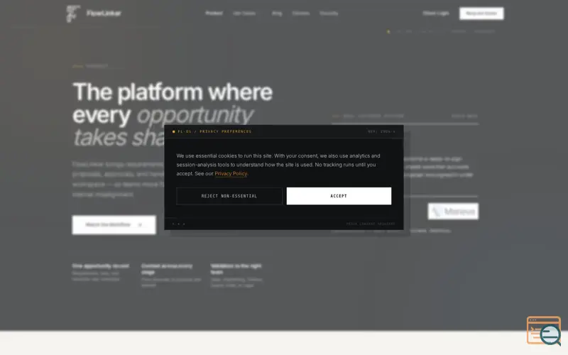Screenshot of FlowLinker