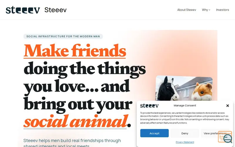 Screenshot of Steeev