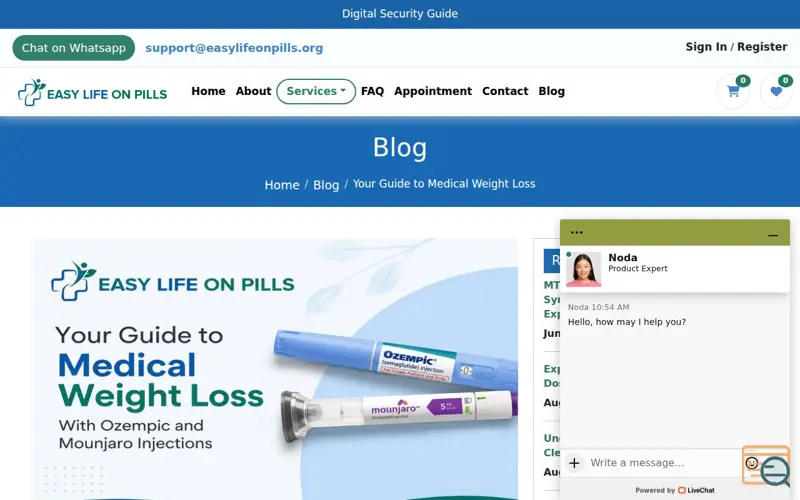 Screenshot of Your Guide to Medical Weight Loss
