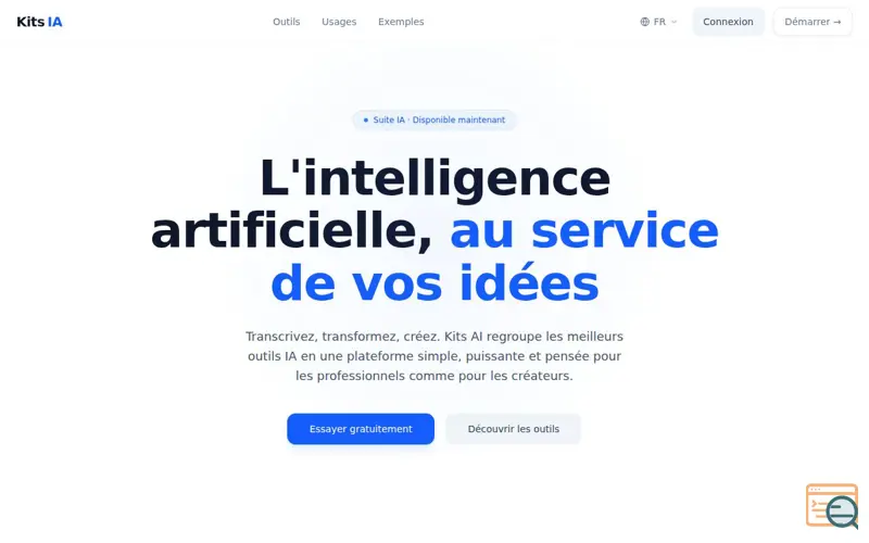 Screenshot of kitsai.fr