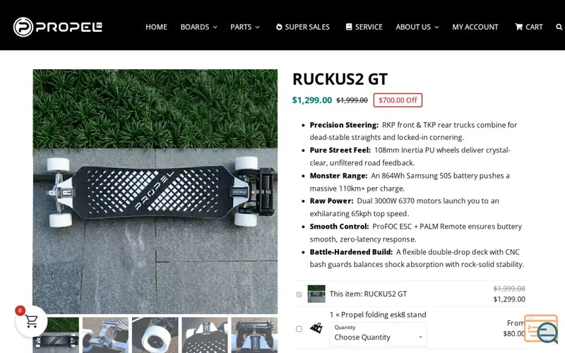 Screenshot of RUCKUS2 GT