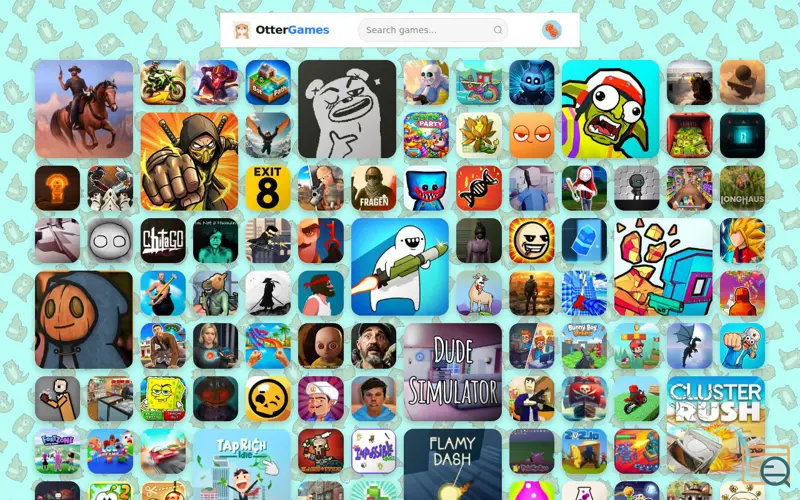 Screenshot of OtterGames