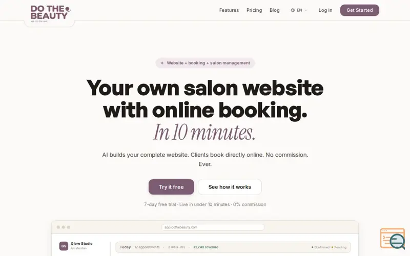 Screenshot of DoTheBeauty