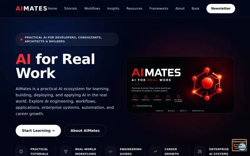 Screenshot of AIMates