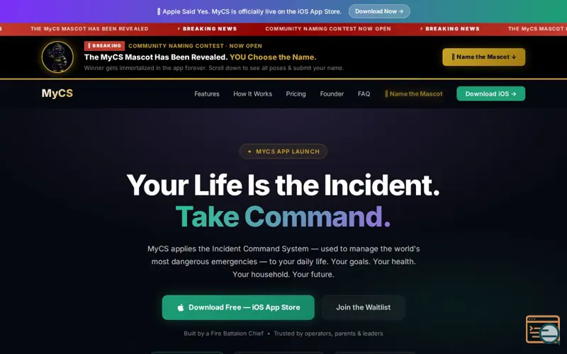 Screenshot of Take Command of Your Life
