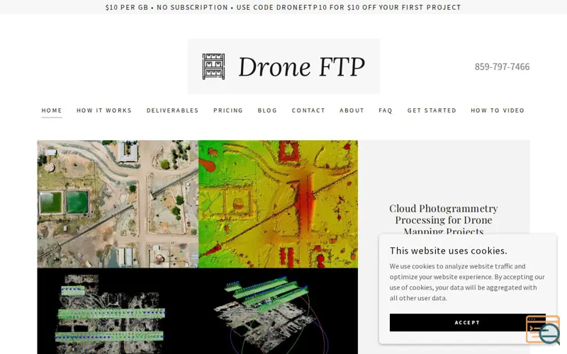 Screenshot of DroneFTP