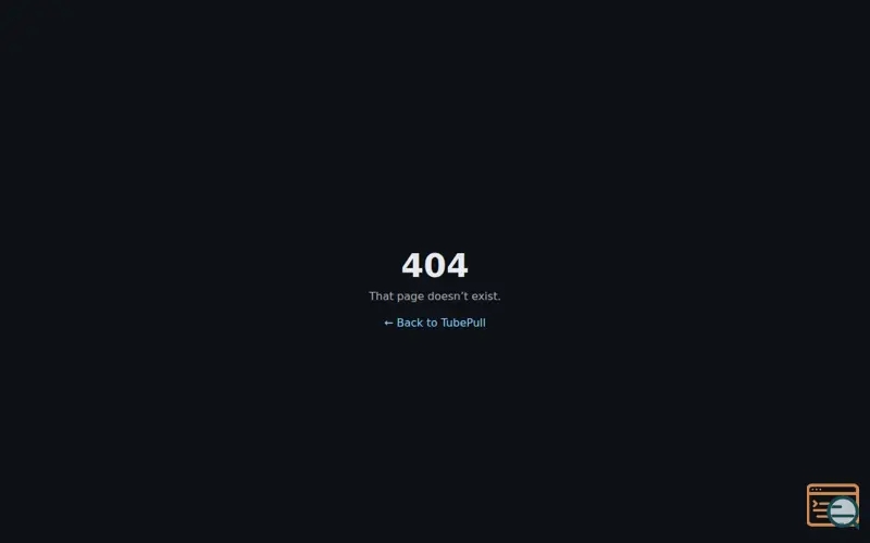 Screenshot of TubePull