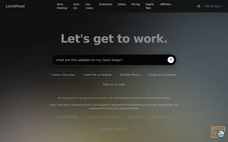 Screenshot of Limitpixel