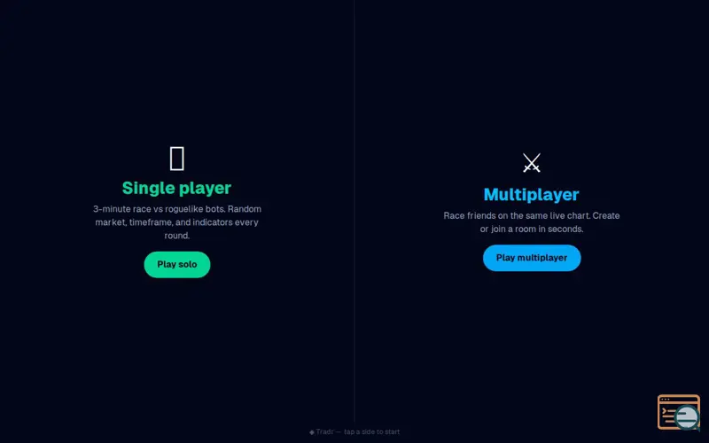 Screenshot of Tradr