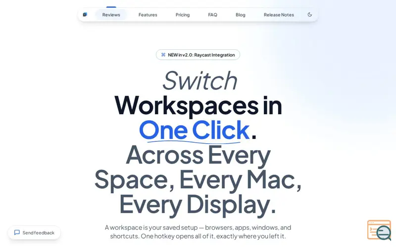 Screenshot of ShiftPlus
