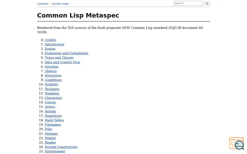 Screenshot of Metaspec