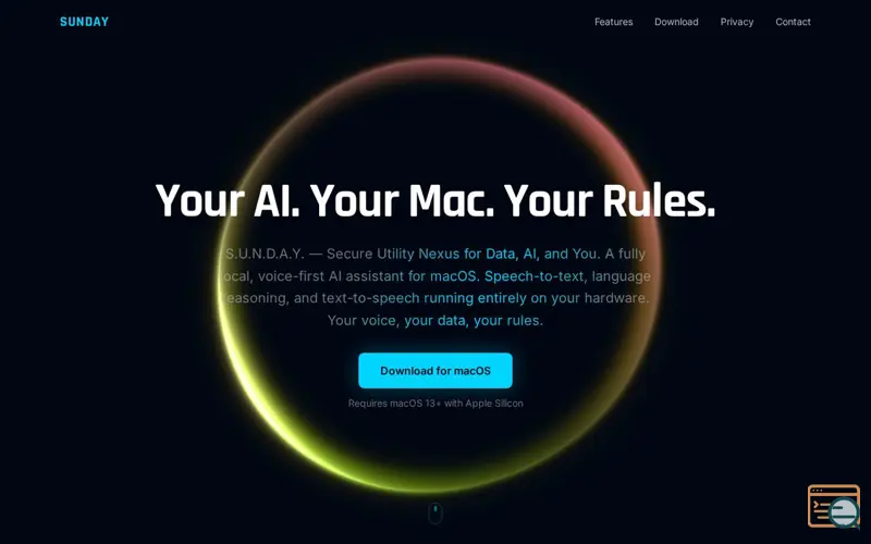 Screenshot of S.U.N.D.A.Y