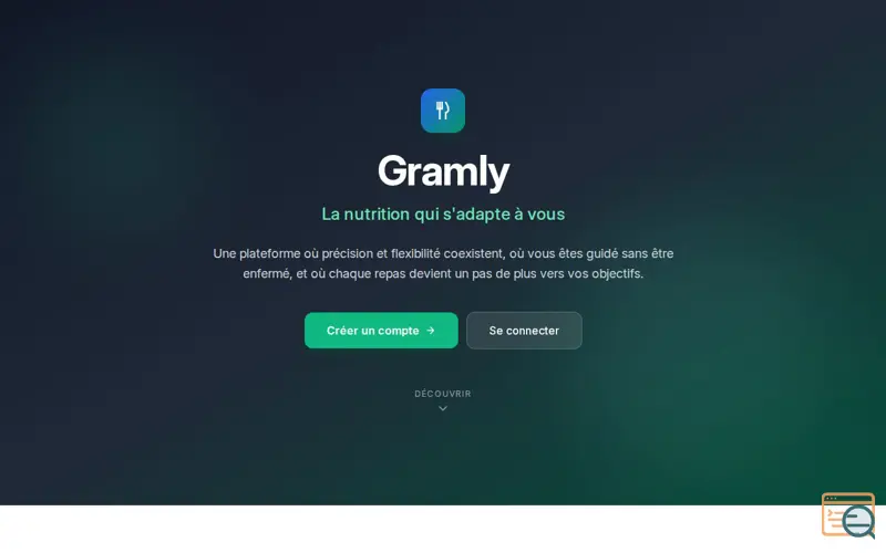 Screenshot of Gramly