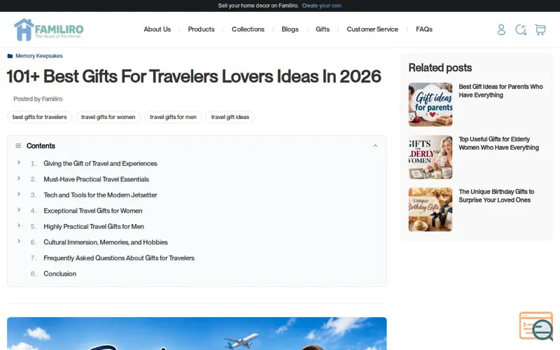 Screenshot of Preserving Wanderlust Memories