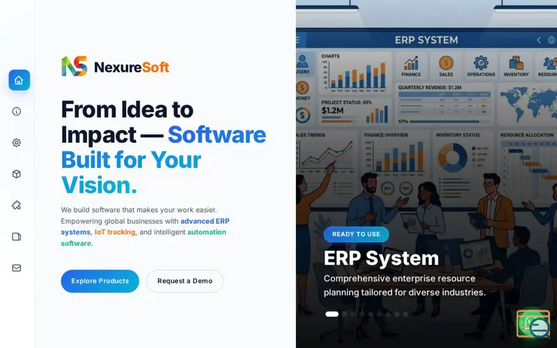 Screenshot of nexuresoft
