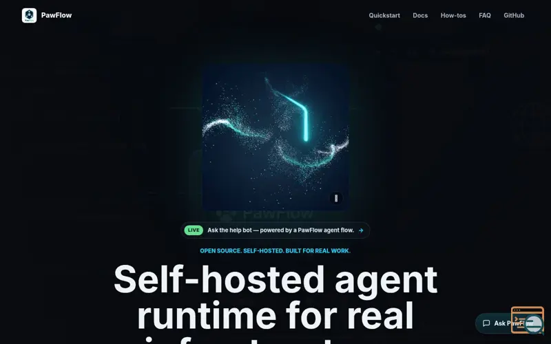 Screenshot of PawFlow