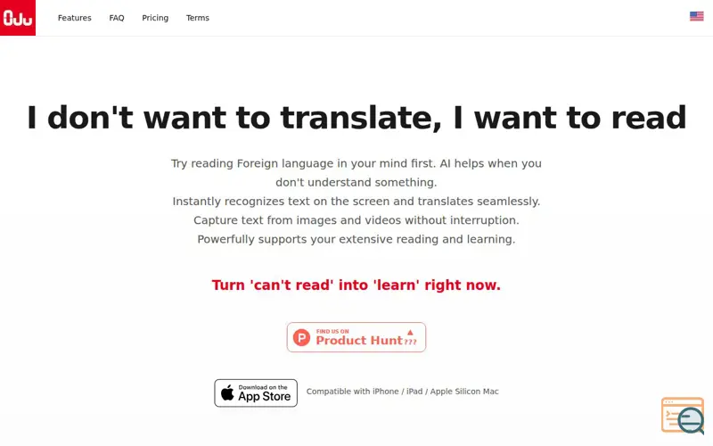Screenshot of Oju