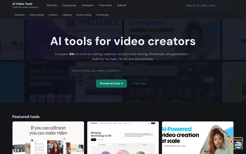 Screenshot of ToolScout AI