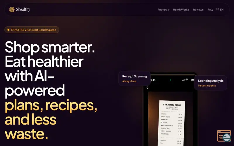 Screenshot of Shealthy App
