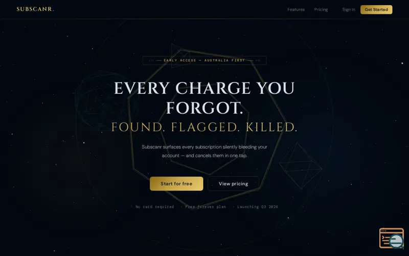 Screenshot of Subscanr — Kill Your Subscription Drain