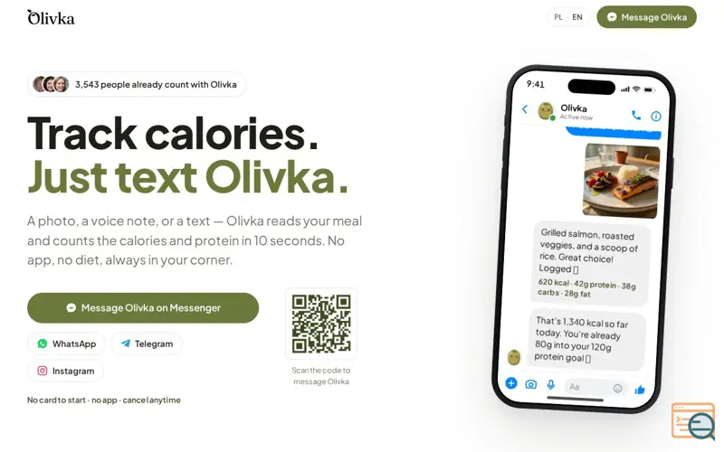 Screenshot of Olivka