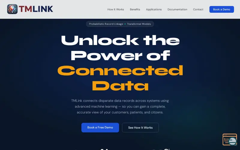 Screenshot of TMLink 