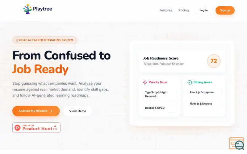Screenshot of Playtree