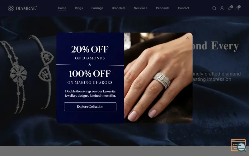 Screenshot of Diamral