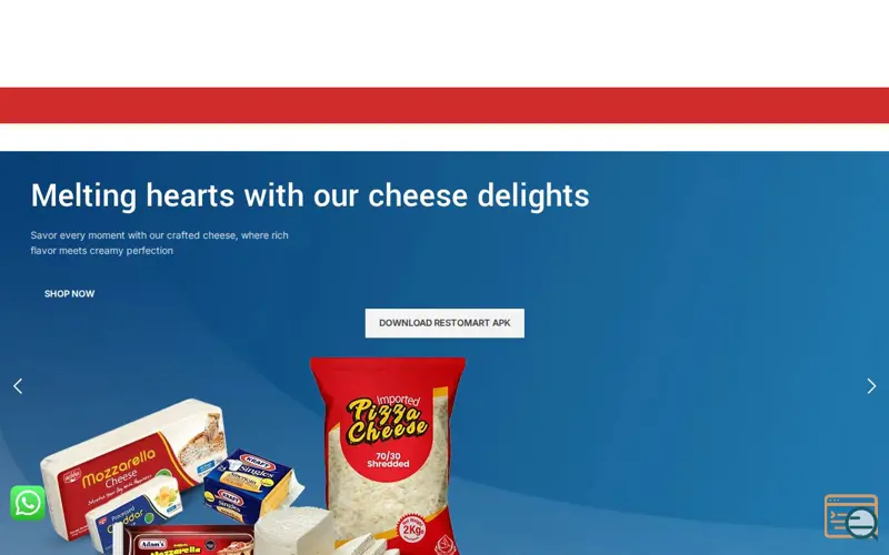Screenshot of Resto Mart
