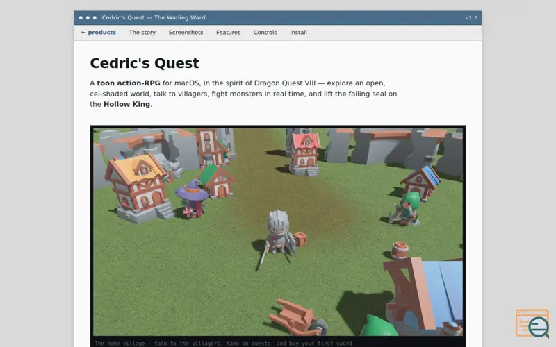 Screenshot of Code