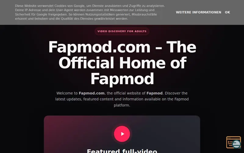 Screenshot of Fapmod