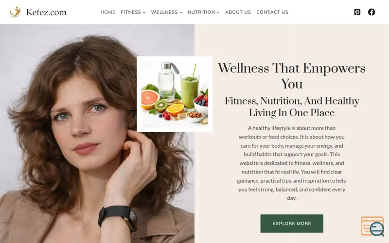 Screenshot of Kefez.com