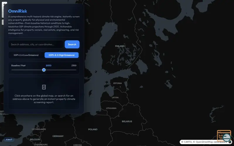 Screenshot of OmniRisk