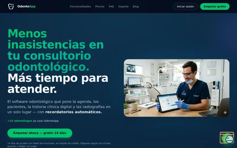 Screenshot of OdontoApp